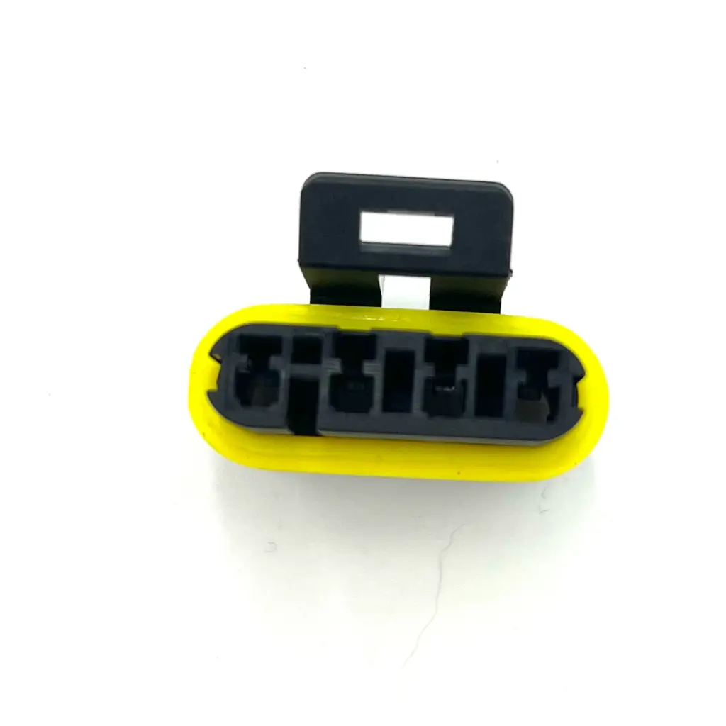 4-pin connector (F) Superseal bovenaanzicht.webp