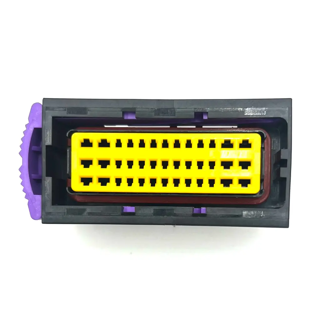 39-pin connector (F) bovenaanzicht zwart.webp