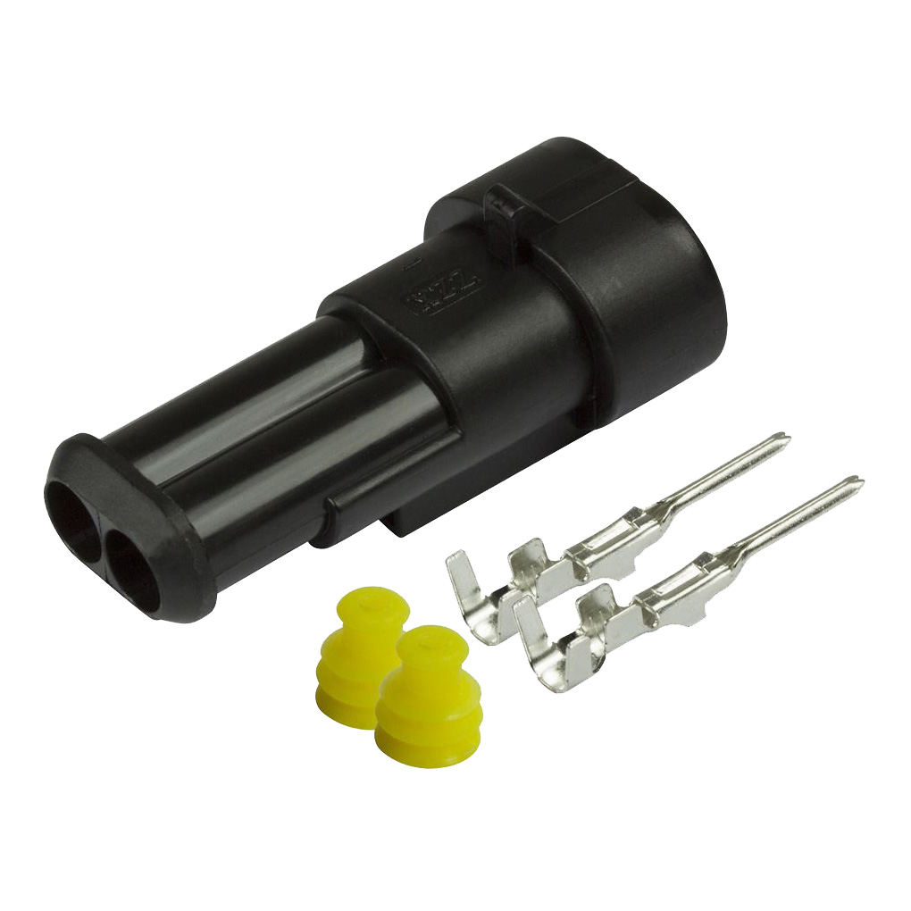 2-pin connector (M) Superseal