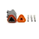 3-pin connector (F) Deutsch DT