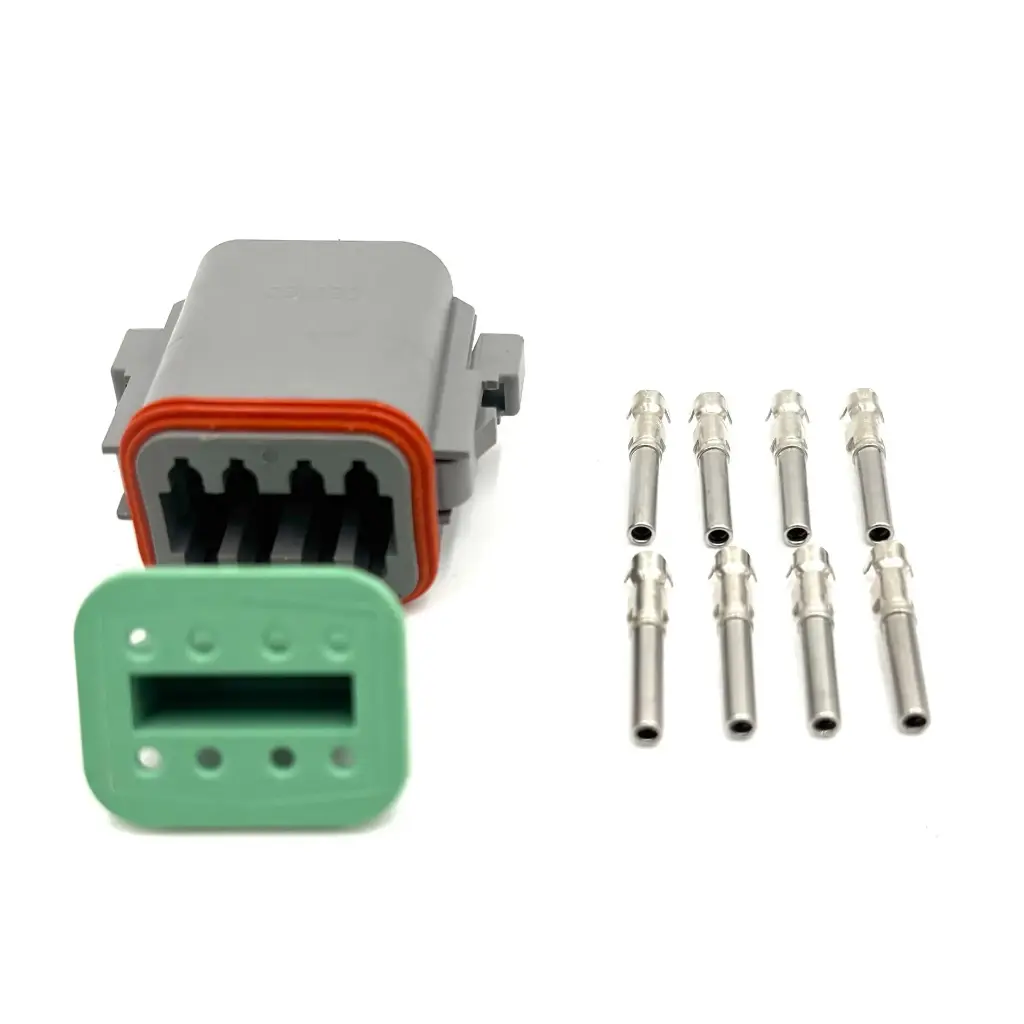 8-pin connector (F) Deutsch DT