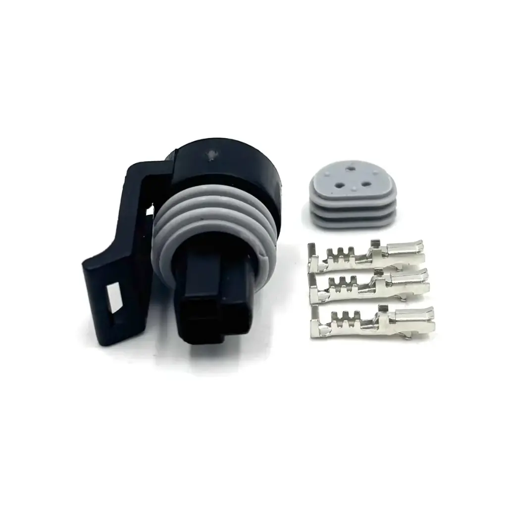 3-pin connector (F) pull to seat