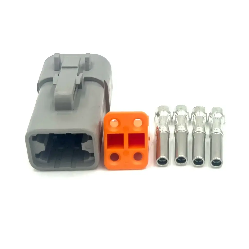 4-pin connector (F) Deutsch DTP