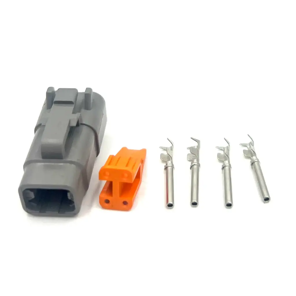 4-pin connector (F) Deutsch DTM 