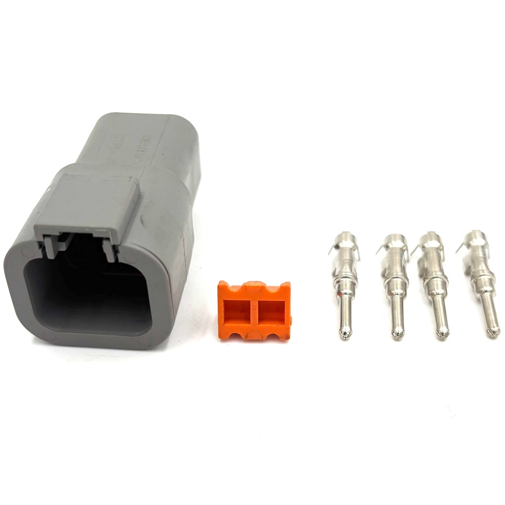 4-pin connector (M) Deutsch DTP