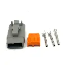 3-pin connector (F) Deutsch DTM 