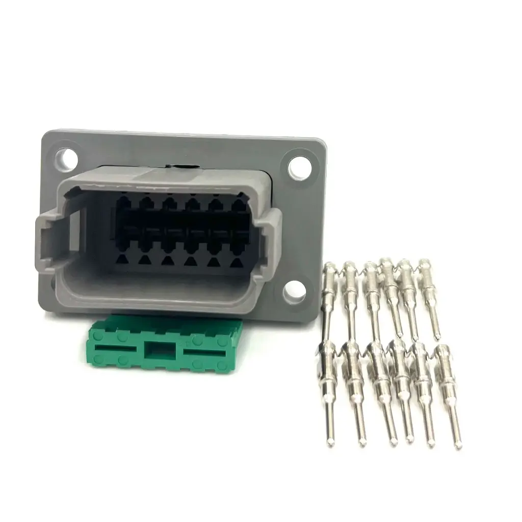 12-pin connector (M) DT chassis Deutsch