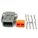 8-pin connector (F) Deutsch DTM