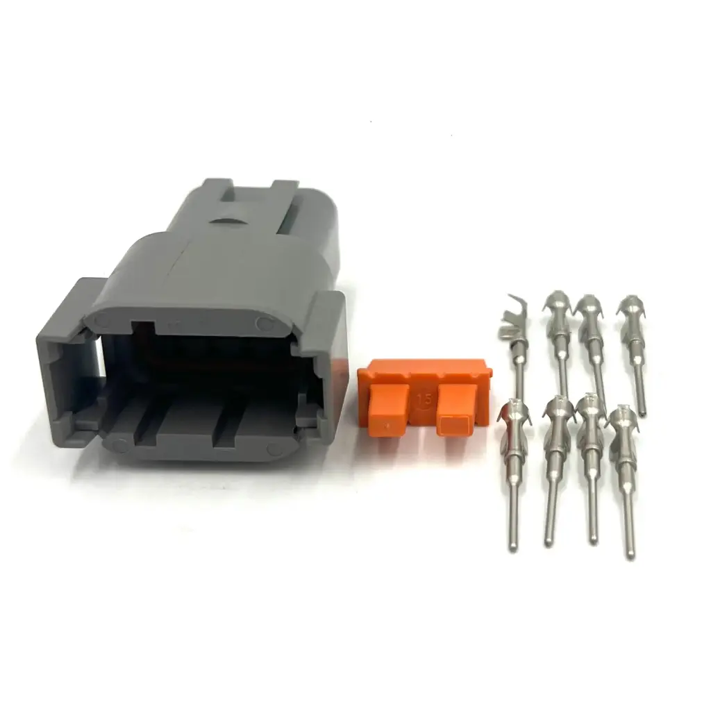 8-pin connector (M) Deutsch DTM 