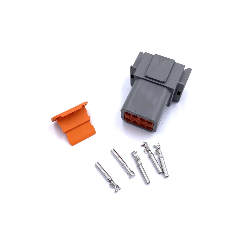 [S-DT04-08PA] Deutsch DT connector 8-pin (M)
