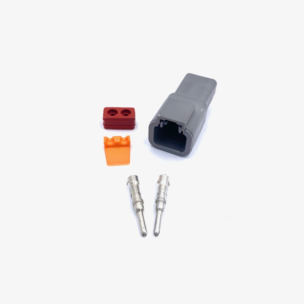 [S-DTP06-2S] Deutsch DTP connector 2-pin (F)