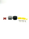 Connector set spanningsregelaar motorfiets